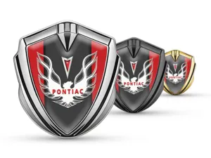 Pontiac Emblema Abovedado Insignia Afinado Estilo Brilla X